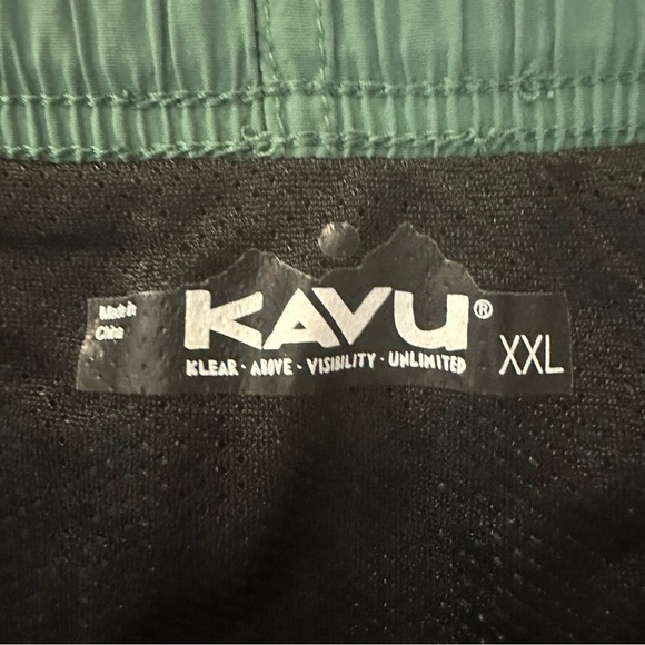 Swim Trunks KAVU Mens XXLarge Hybrid River Shorts Mesh Lined Hiking - Picture 10 of 11